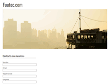 Tablet Screenshot of fuutec.com